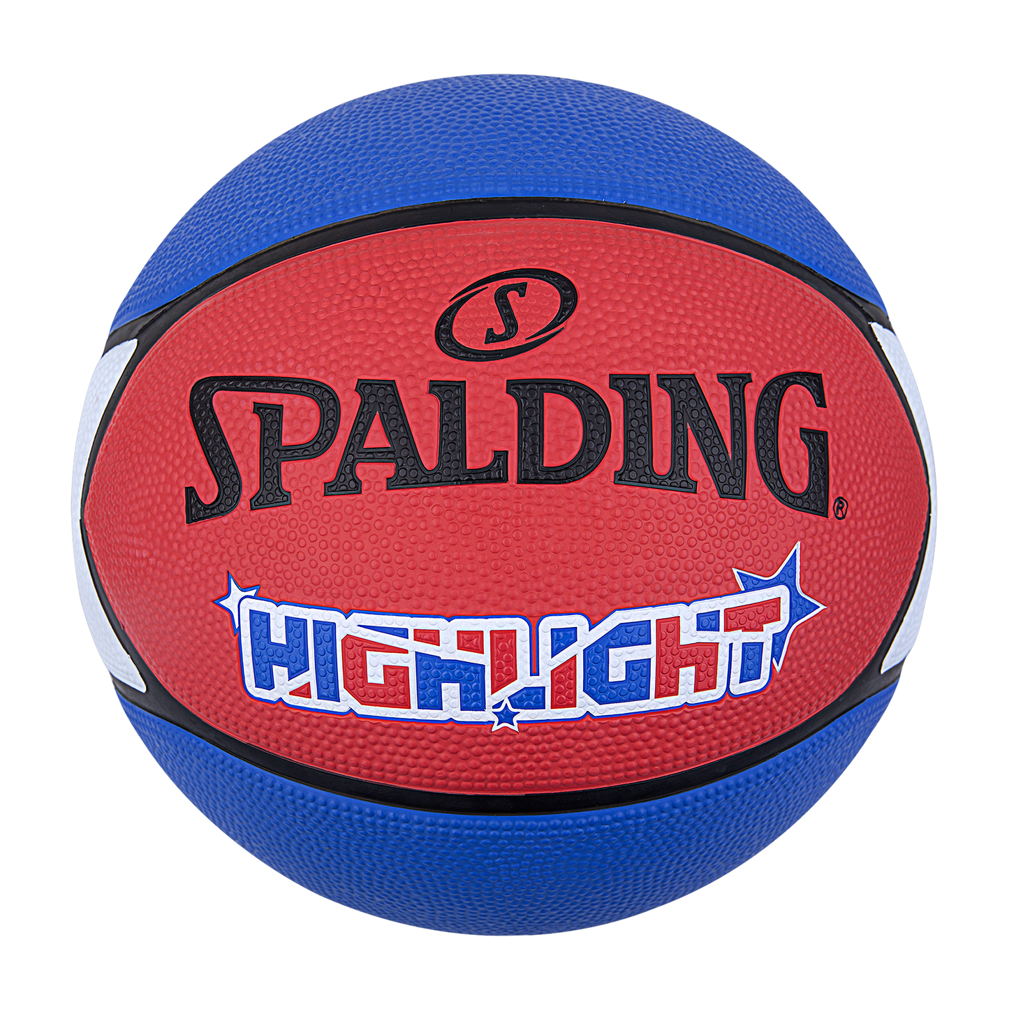 Balón de basketball Spalding Highlight Series Blu Red White N° 7
