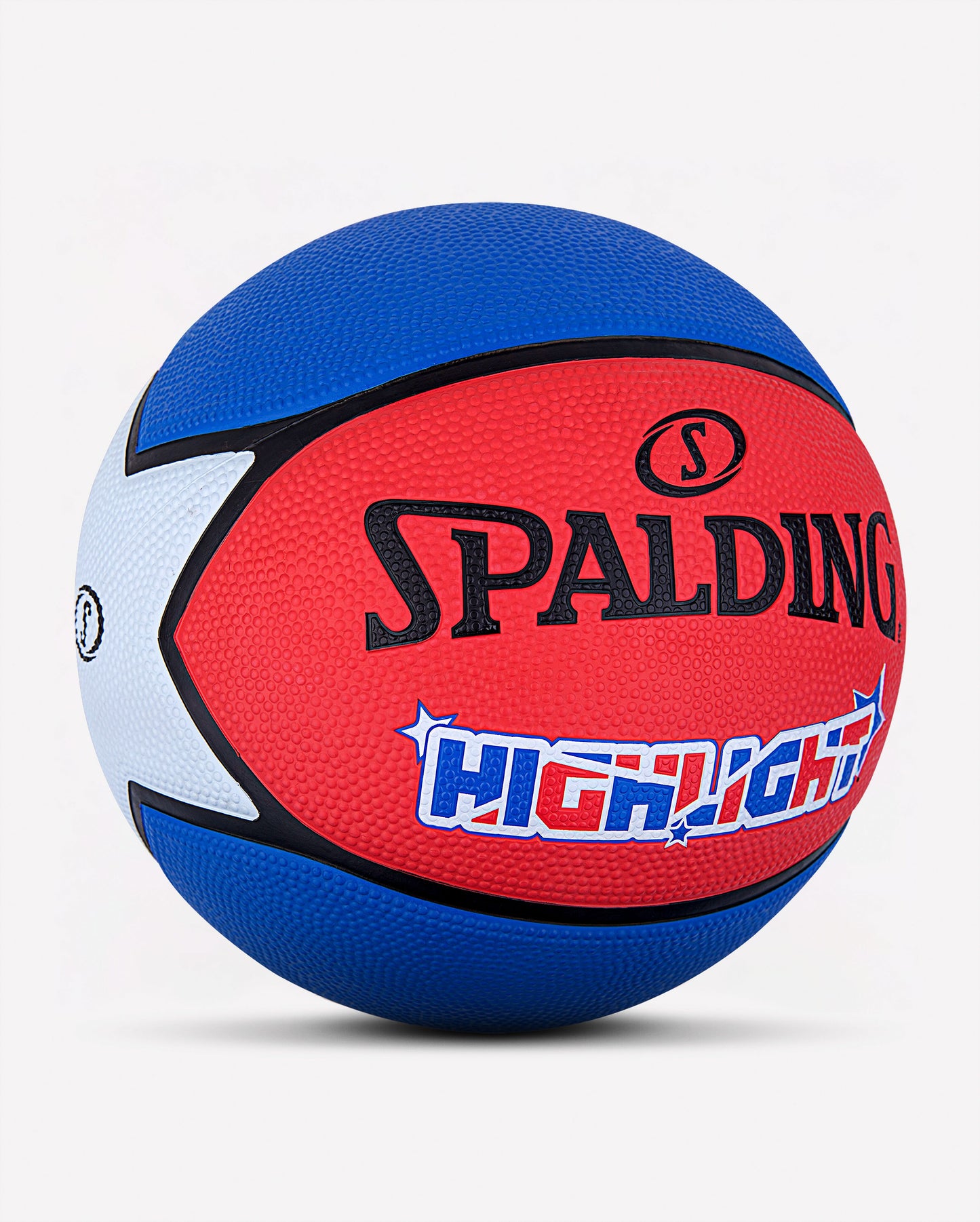 Balón de basketball Spalding Highlight Series Blu Red White N° 7