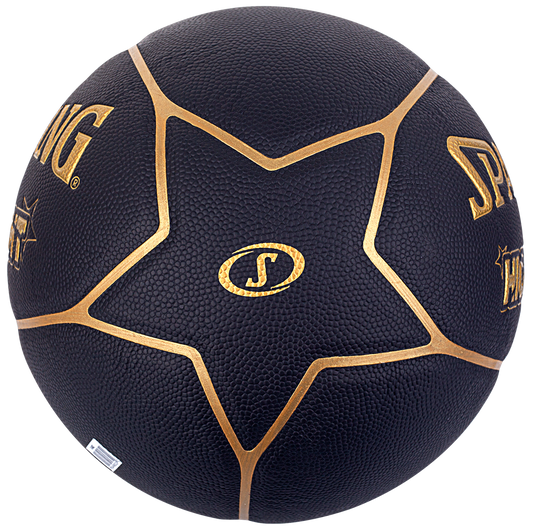 Balón de basketball Spalding Highlight Series Black Gold N° 7