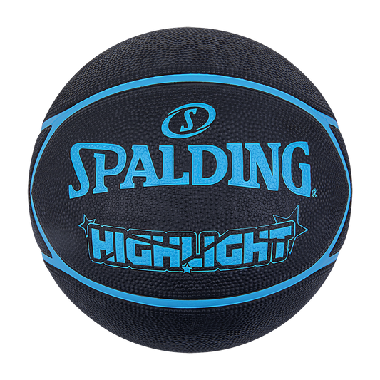 Balón de basketball Spalding Highlight Series Black Blue N° 7